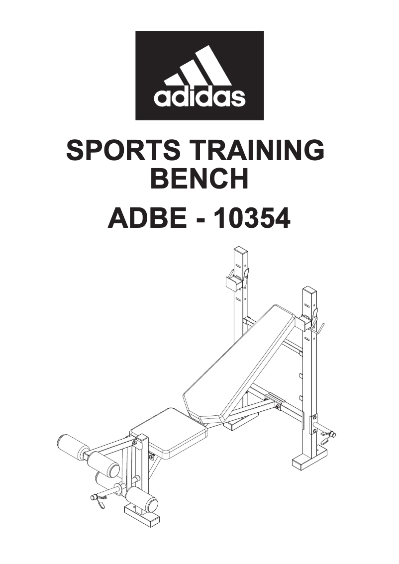 Page n°1 - Manuel utilisateur Adidas ADBE-10354