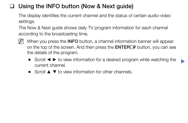 Page 1 de la notice Manuel utilisateur Samsung PN43H4900AK