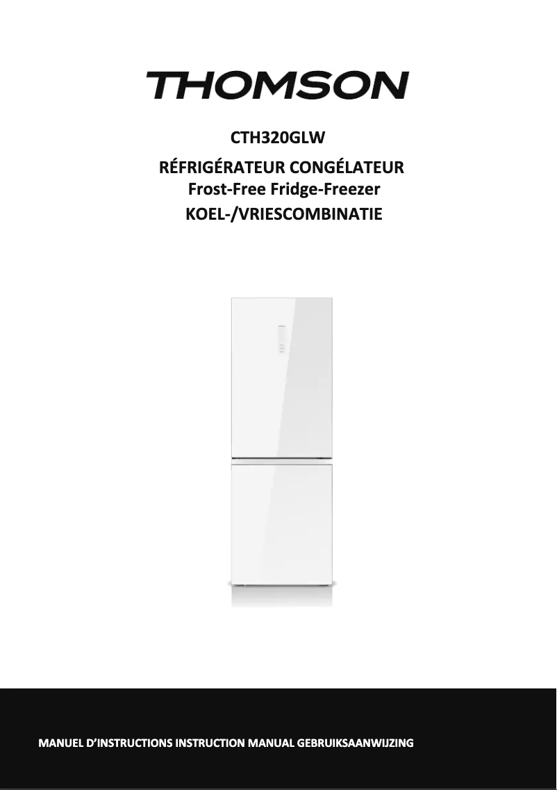 Page n°1 - Manuel utilisateur Thomson CTH 320 GLW