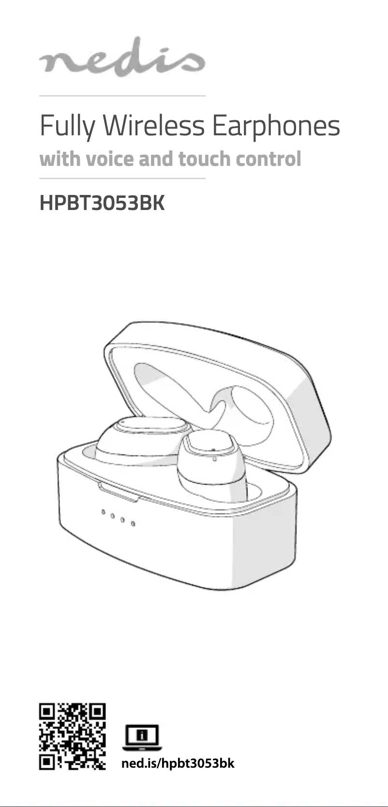Page n°1 - Manuel utilisateur Nedis HPBT3053BK