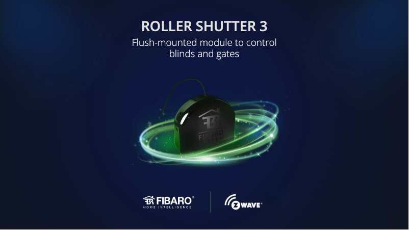 Page 1 de la notice Manuel utilisateur Fibaro Roller Shutter 3