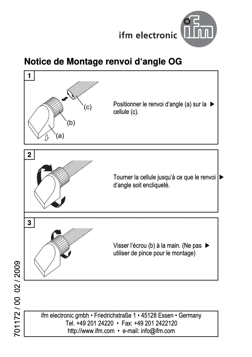 Image de la première page du manuel de l'appareil E20723