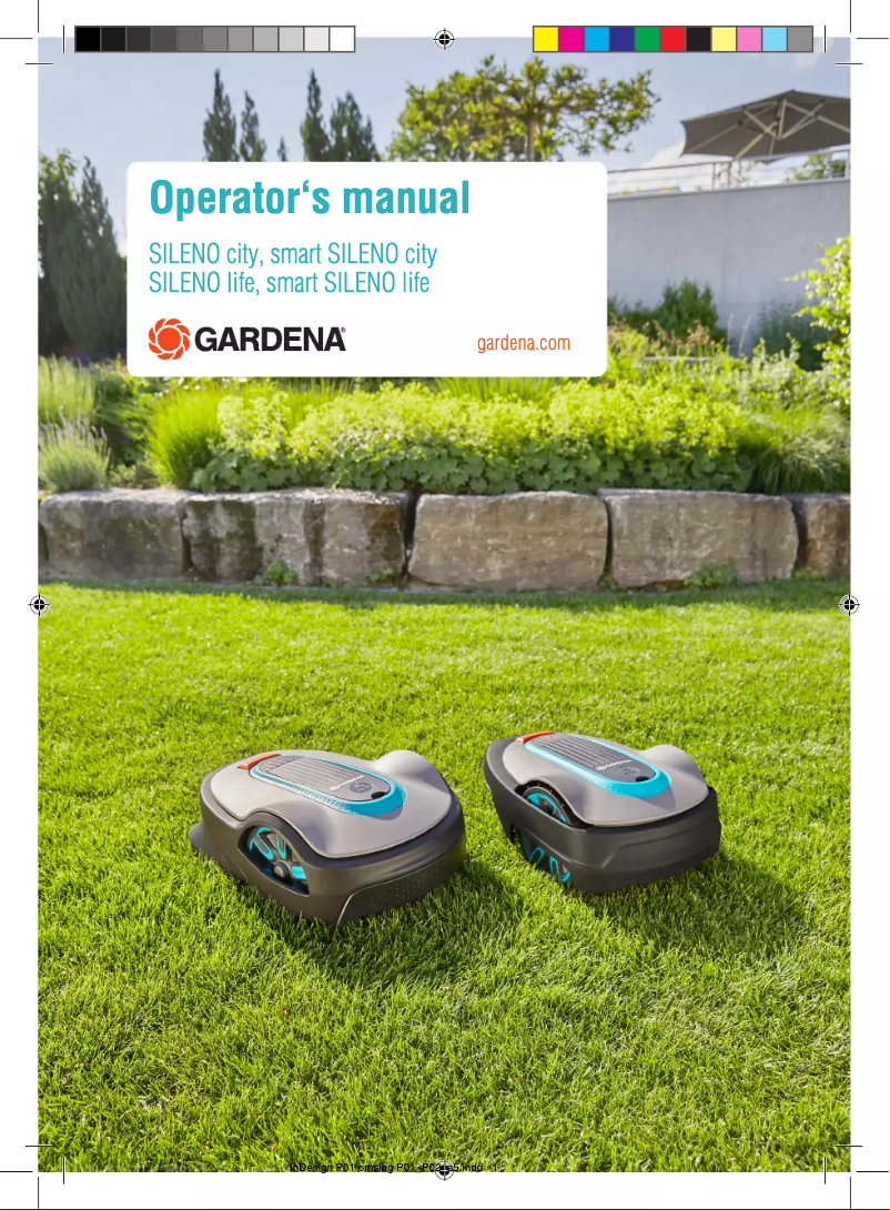 Page 1 de la notice Manuel utilisateur Gardena SILENO minimo 500