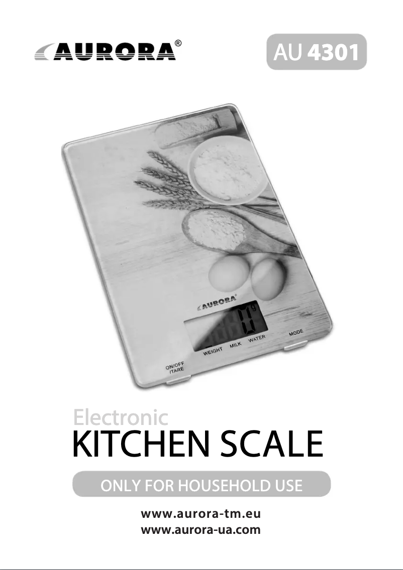 Imagen de la primera página del manual del dispositivo AU 4301