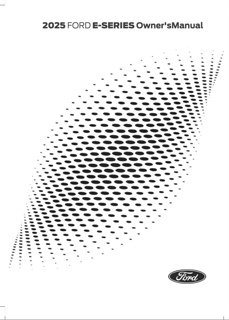 Page 1 de la notice Manuel utilisateur Ford E-450 (2025)