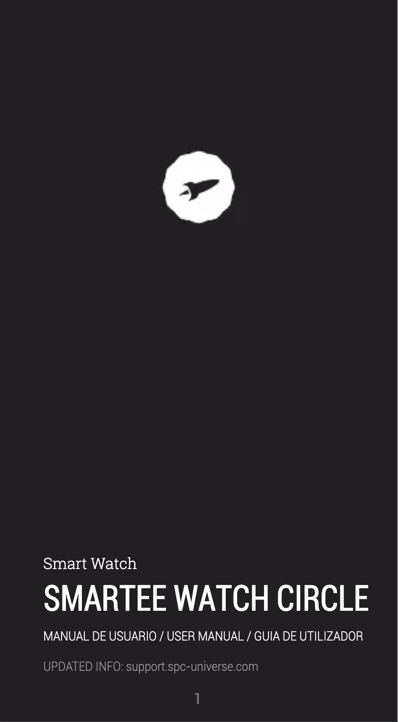 Page 1 de la notice Manuel utilisateur SPC Smartee Circle 9607S