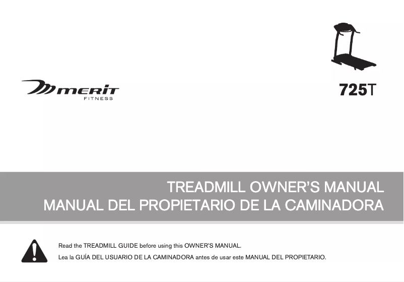 Image de la première page du manuel de l'appareil 725T