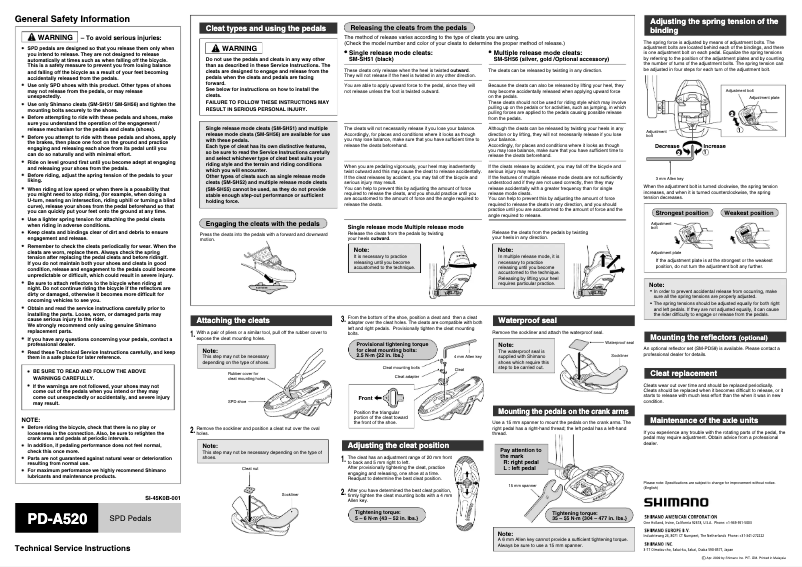 Image de la première page du manuel de l'appareil PD-A520