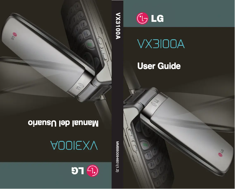 Page n°1 - Manuel utilisateur LG AX3100