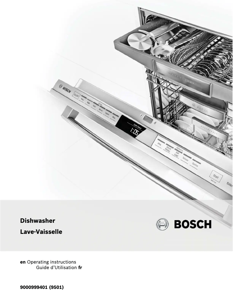Page n°1 - Manuel utilisateur Bosch SGX68U5