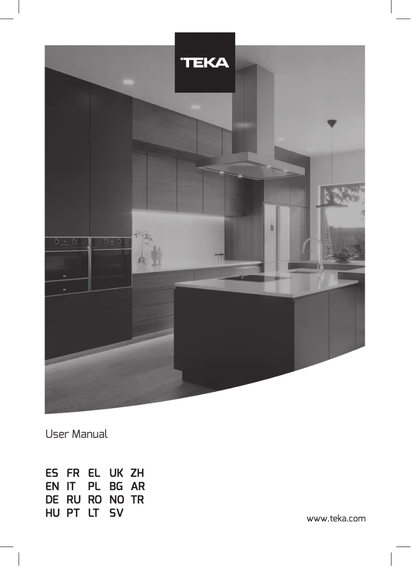 Page n°1 - Manuel utilisateur Teka ARK 999