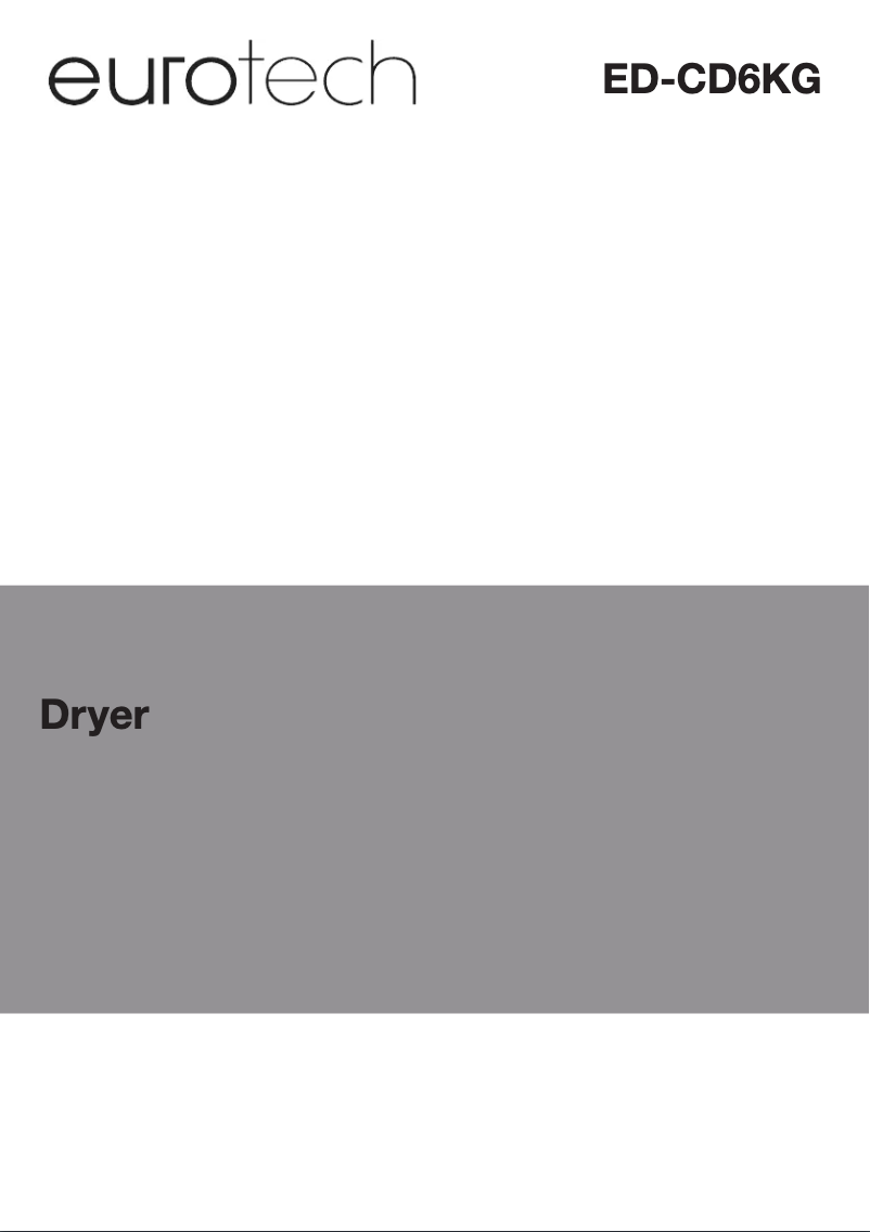 Page 1 de la notice Manuel utilisateur Eurotech ED-CD6KG