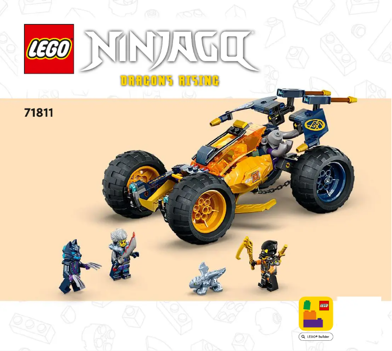 Image de la première page du manuel de l'appareil Ninjago 71811