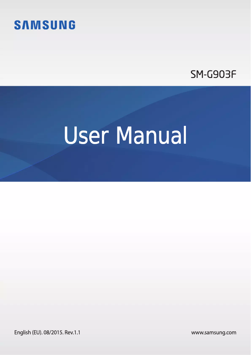 Page 1 de la notice Manuel utilisateur KPN Galaxy S5 neo