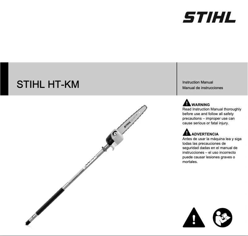 Página 1 del manual Manual de usuario Stihl HT-KM