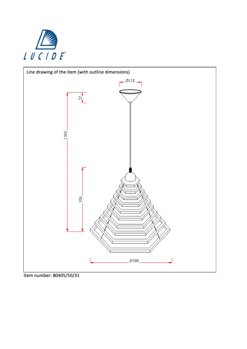 Image de la première page du manuel de l'appareil Tora 08405/50/31