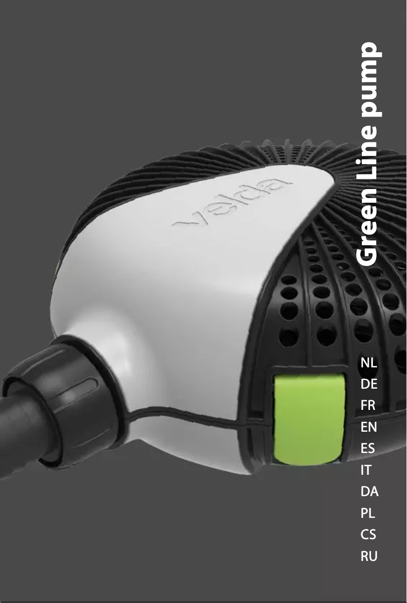 Página 1 del manual Manual de usuario Velda Green Line 15000