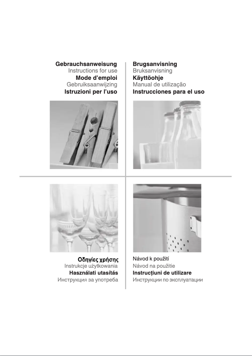 Page n°1 - Manuel utilisateur Bauknecht KGIE 2063