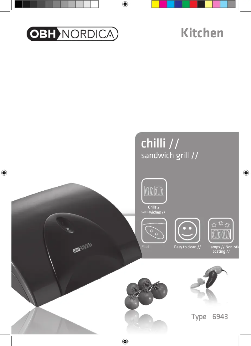 Image de la première page du manuel de l'appareil Chili 6943