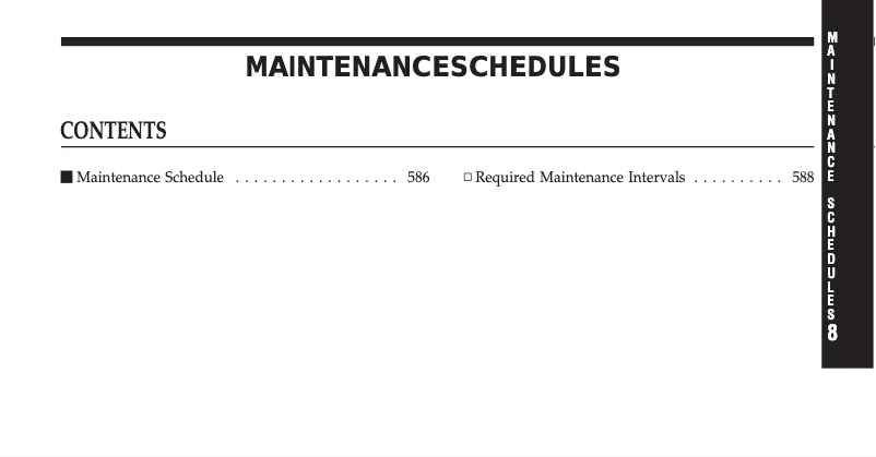 Page 1 de la notice Manuel d'utilisation et d'entretien RAM 1500 (2011)