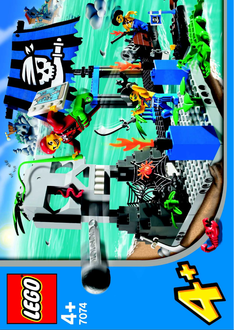 Página 1 del manual Manual de usuario Lego Skull Island