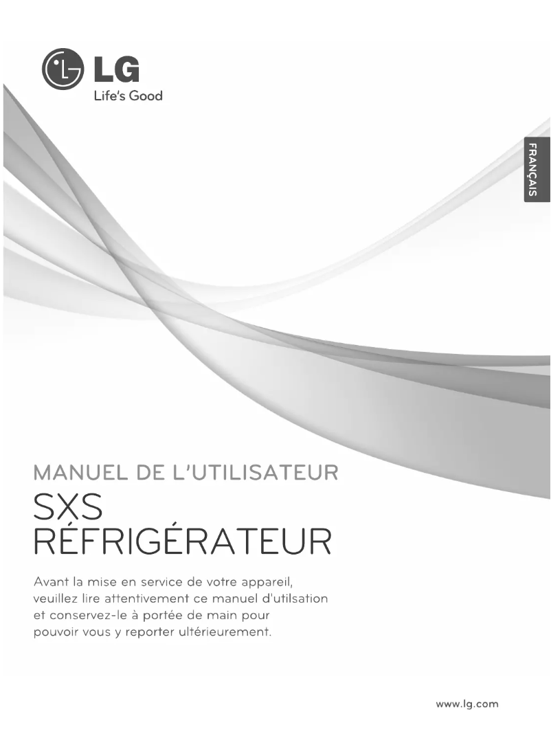 Image de la première page du manuel de l'appareil GC-B207GLQS