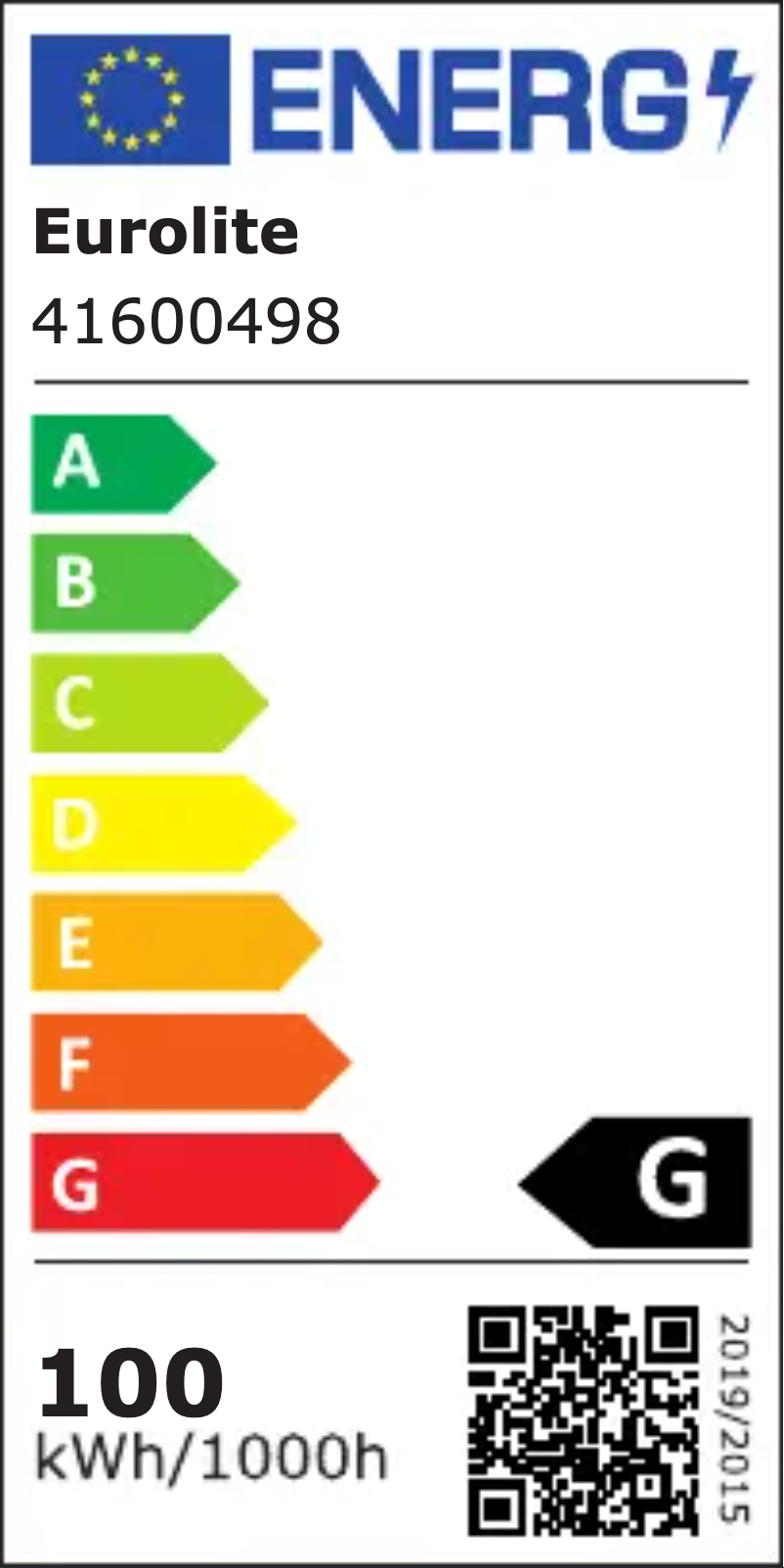 First page image of the manual for LED CSL-100