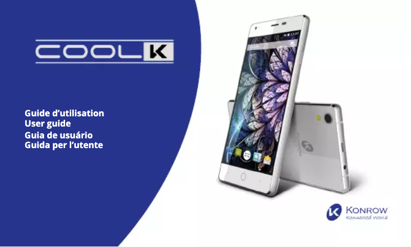 Page n°1 - Manuel utilisateur Konrow Cool K