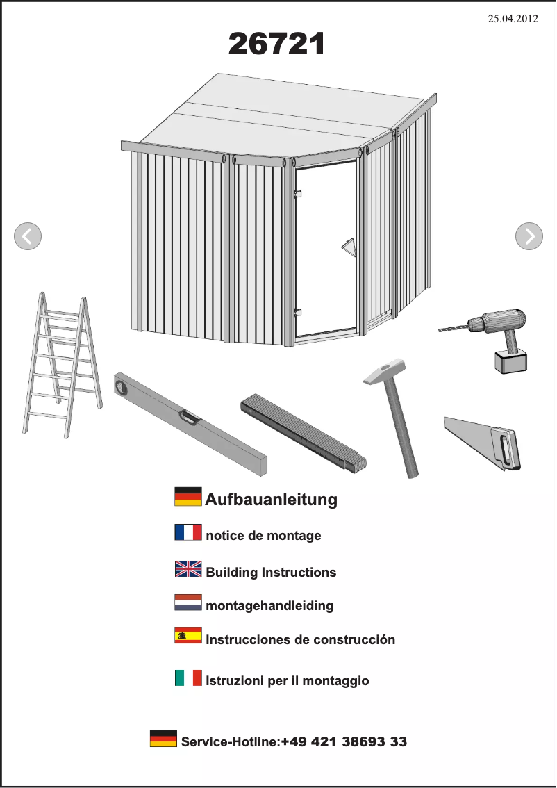 Page 1 de la notice Manuel utilisateur Karibu Simara 3