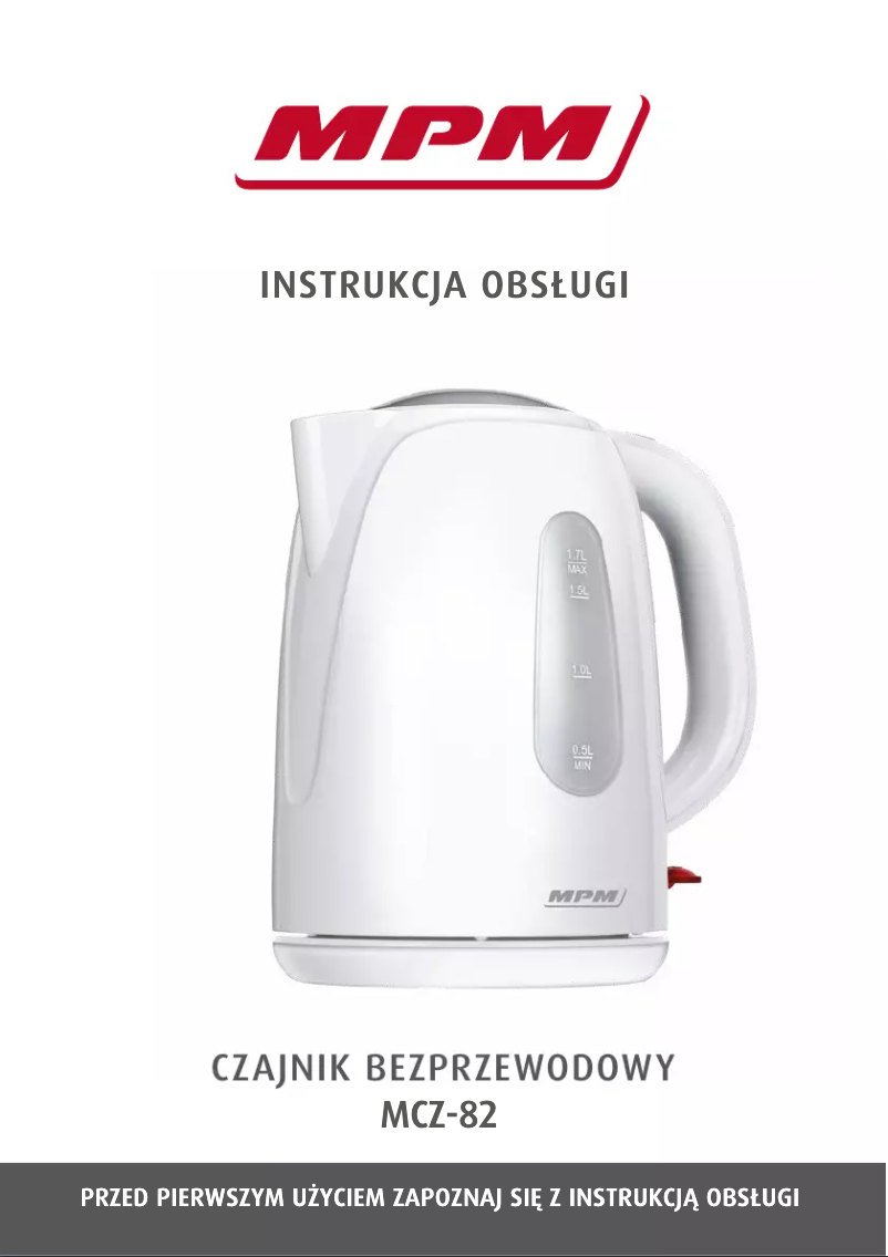 Page 1 de la notice Manuel utilisateur MPM MCZ-82