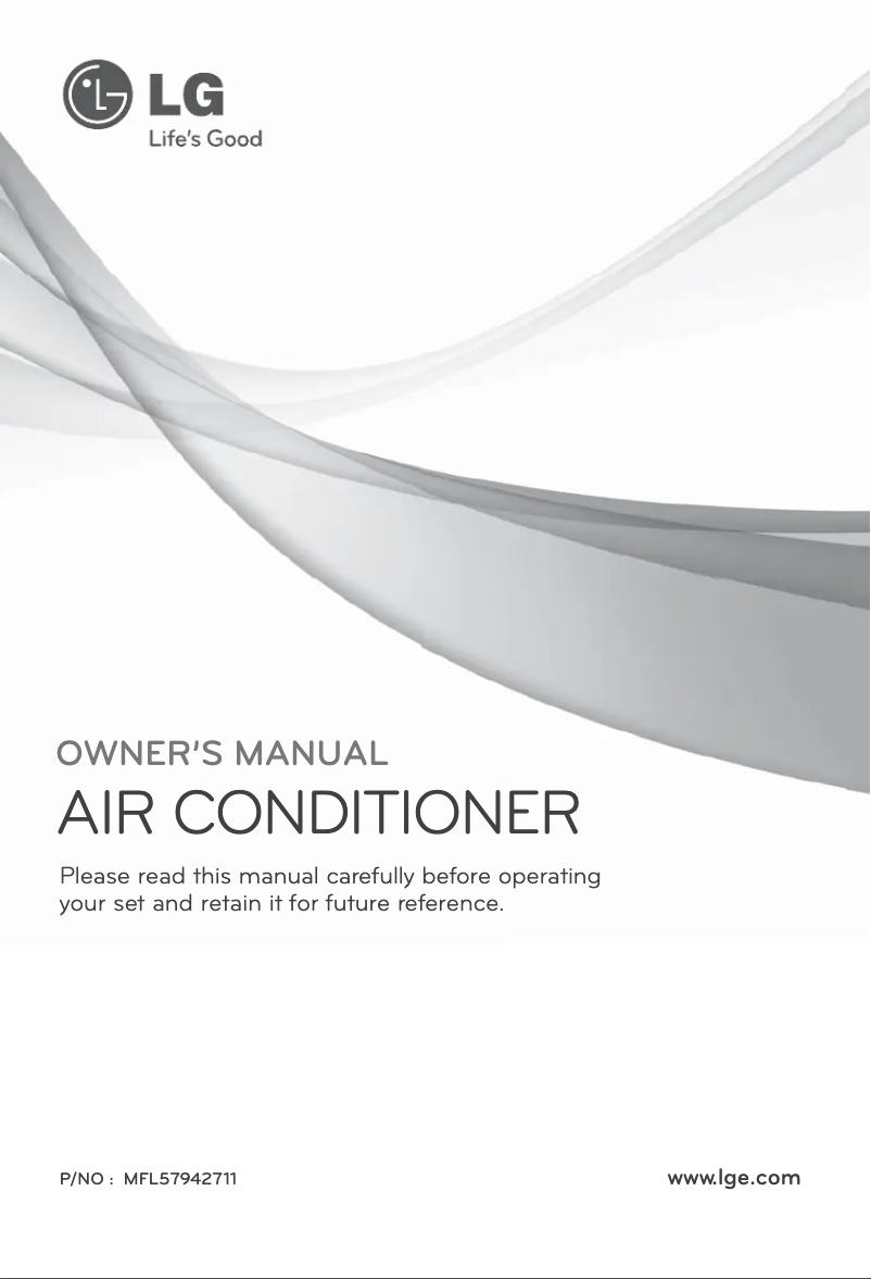 Page 1 de la notice Manuel utilisateur LG LSUH0964GB2