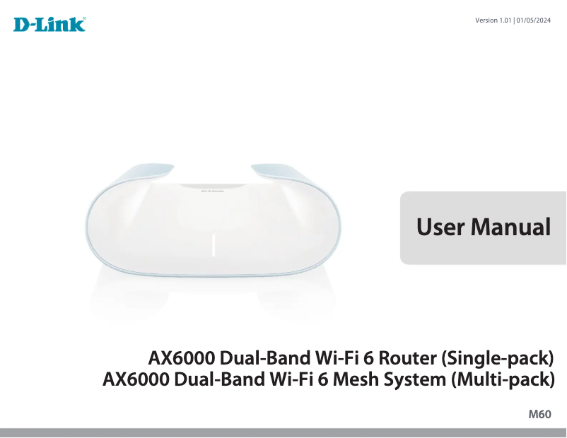 Página 1 del manual Manual de usuario D-Link M60