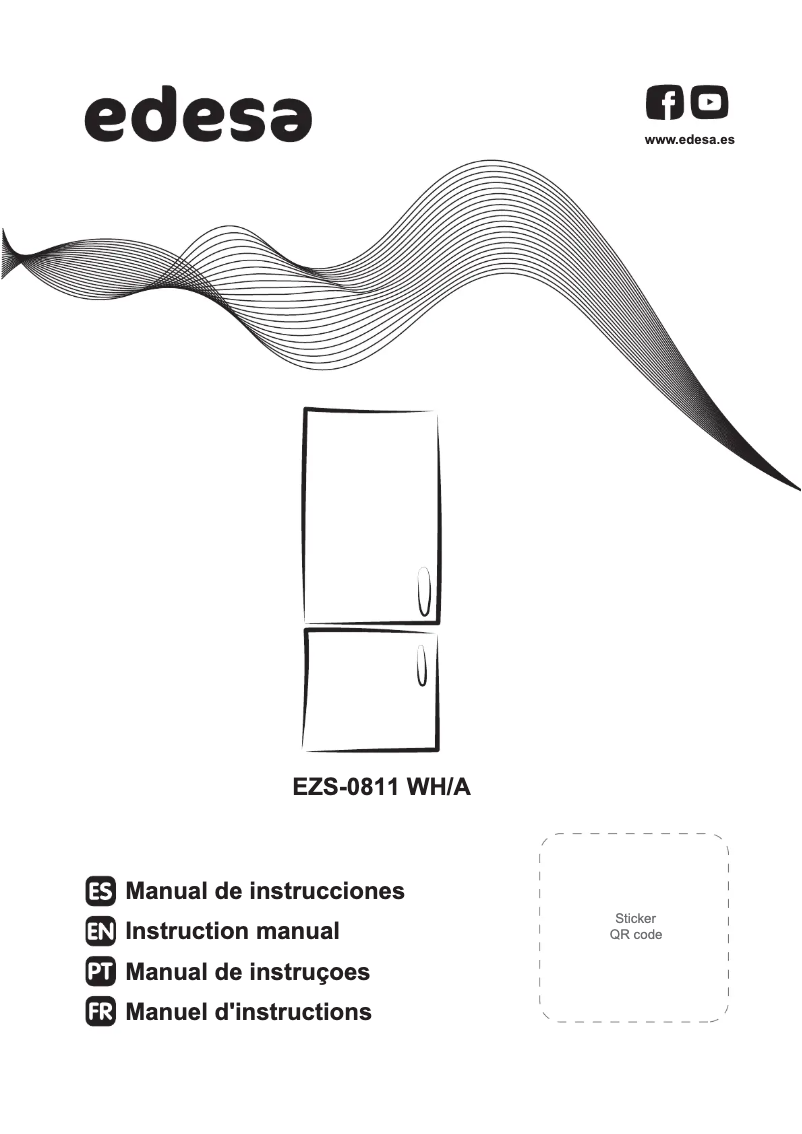 Page n°1 - Manuel utilisateur Edesa EZS-0811 WH