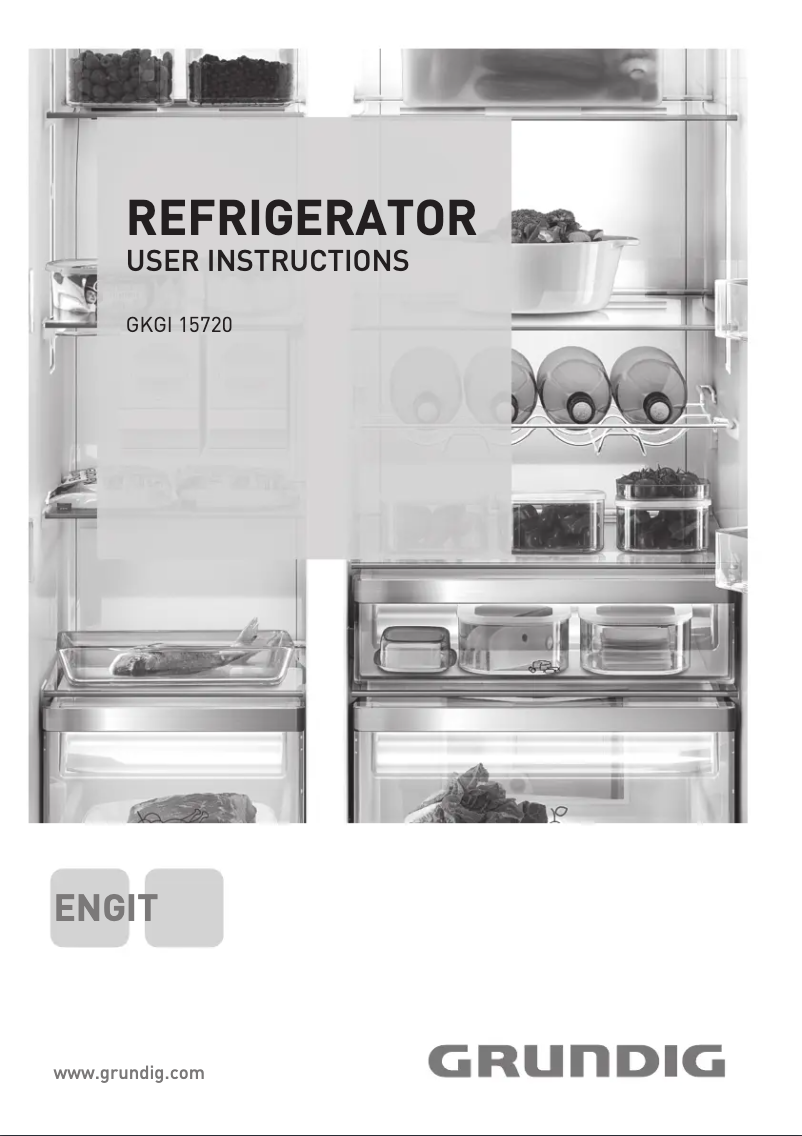 Page n°1 - Manuel utilisateur Grundig GKGI 15720