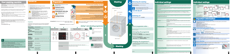 Page 1 de la notice Manuel utilisateur Bosch WAQ24462SN