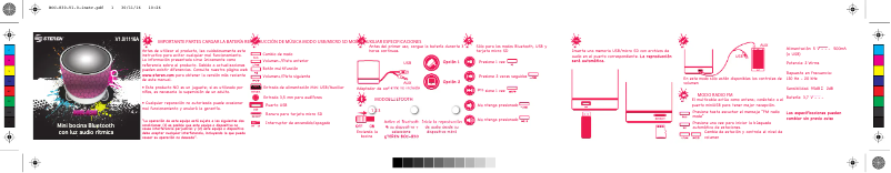 Page n°1 - Manuel utilisateur Steren BOC-830