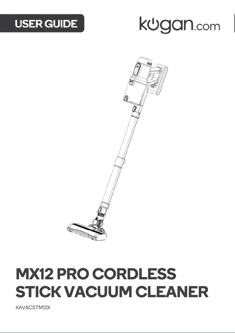 Page 1 of the manual User Manual Kogan MX12 Pro KAVACSTM12X