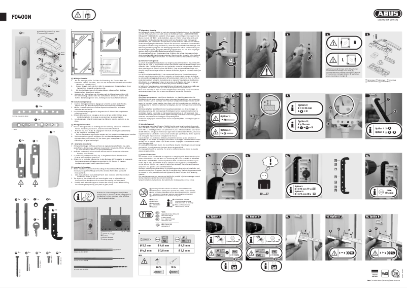 Image de la première page du manuel de l'appareil FUFT50050W