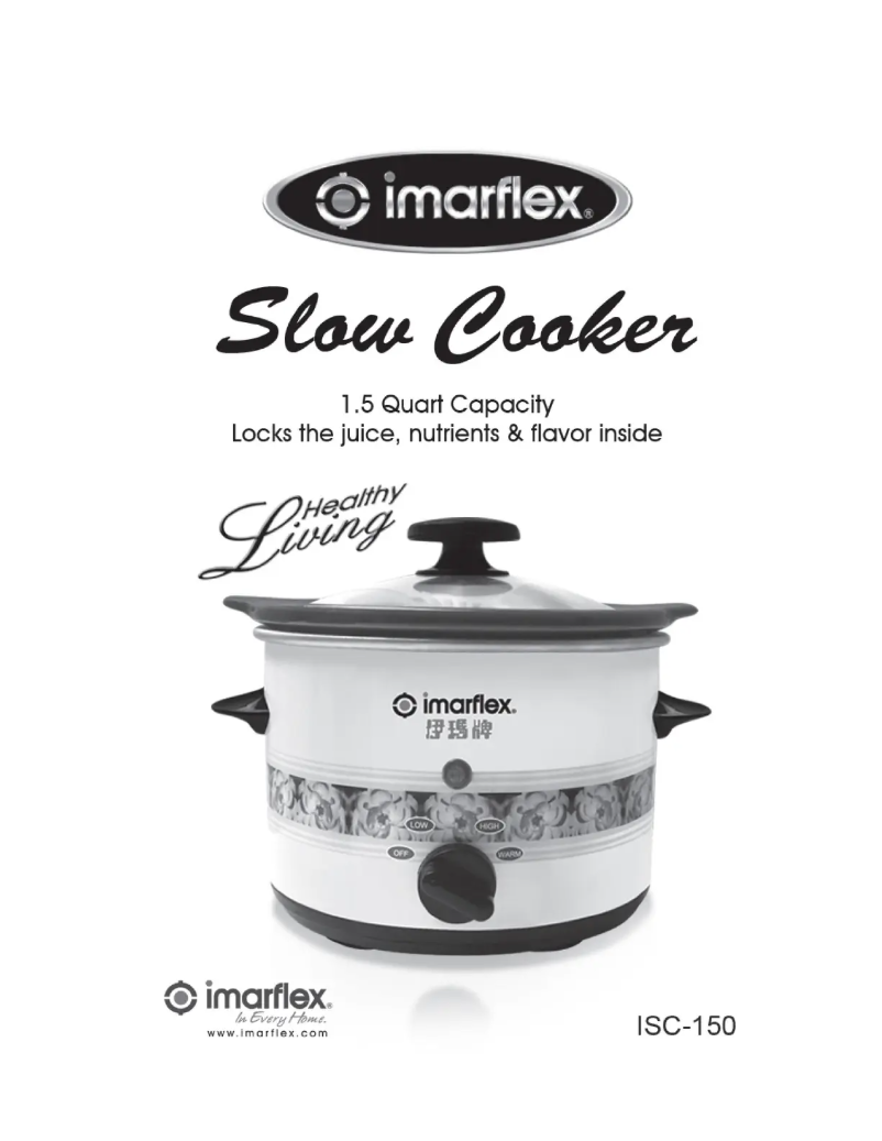 Page n°1 - Manuel utilisateur Imarflex ISC-150