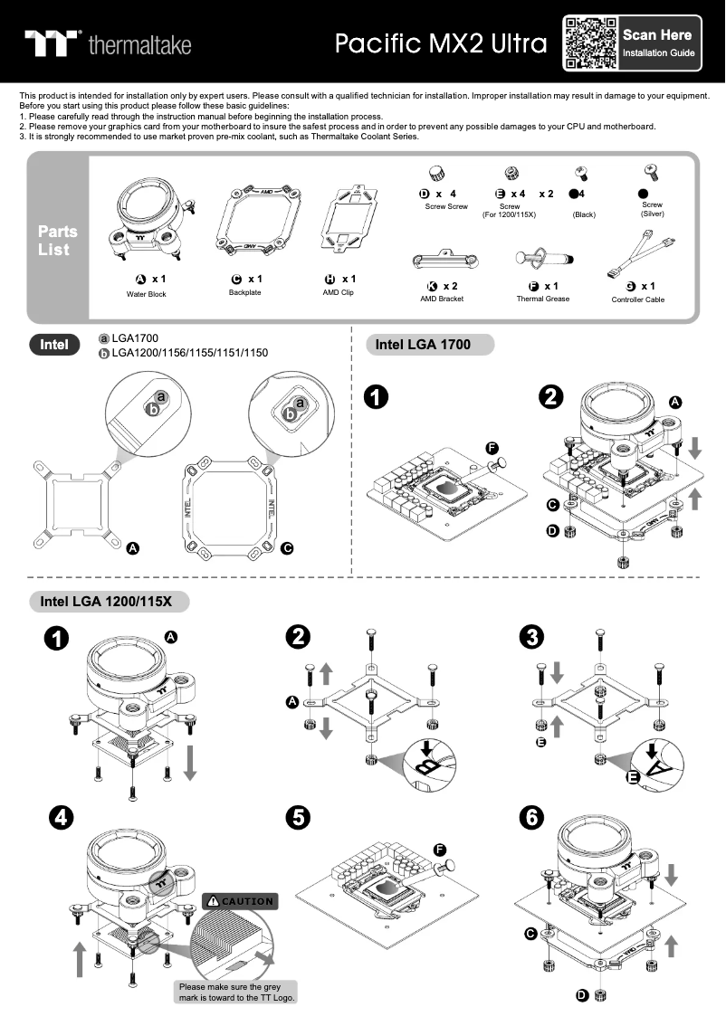 Imagen de la primera página del manual del dispositivo Pacific MX2 Ultra