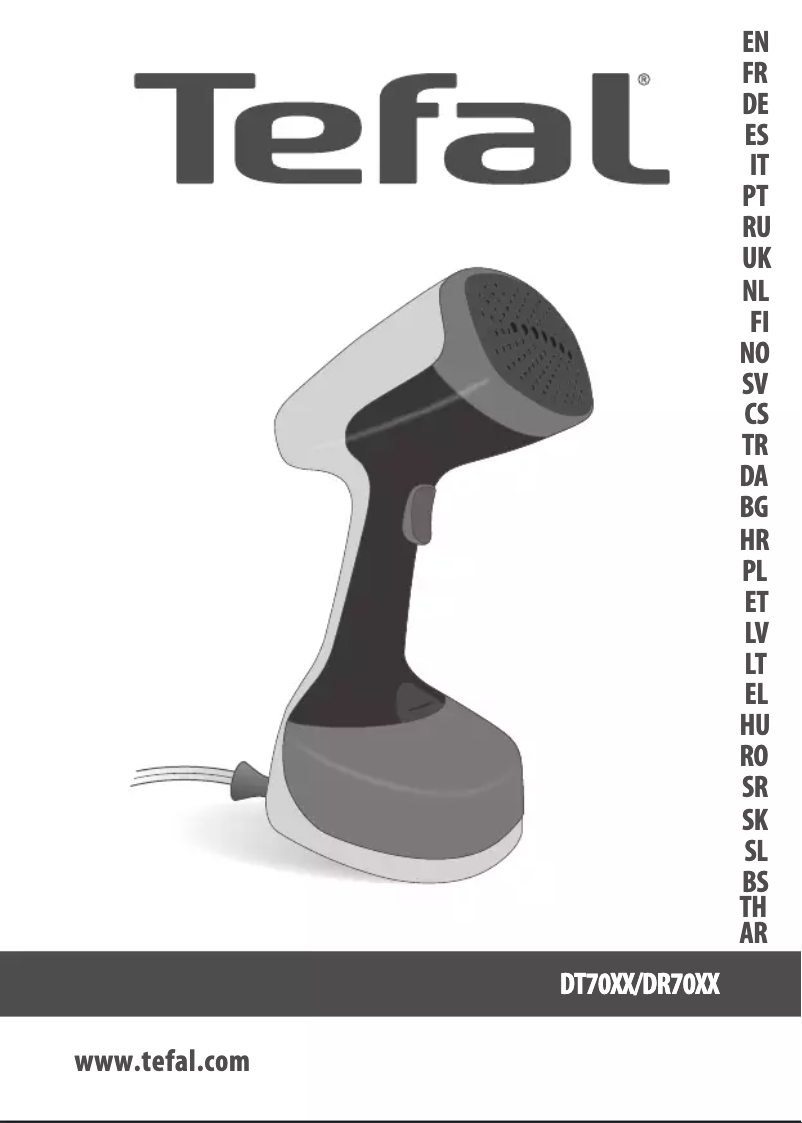 Image de la première page du manuel de l'appareil Access Steam Minute DT7005