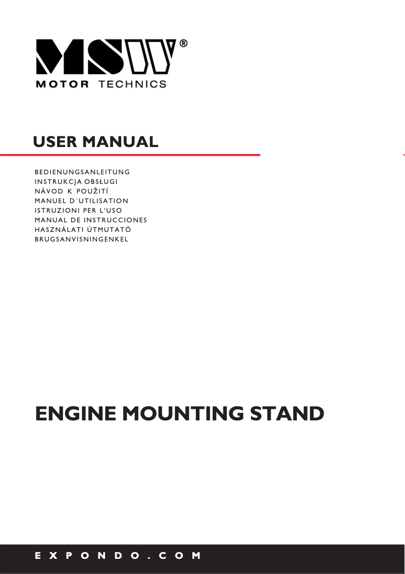 Página 1 del manual Manual de usuario MSW MSW-EMS-300