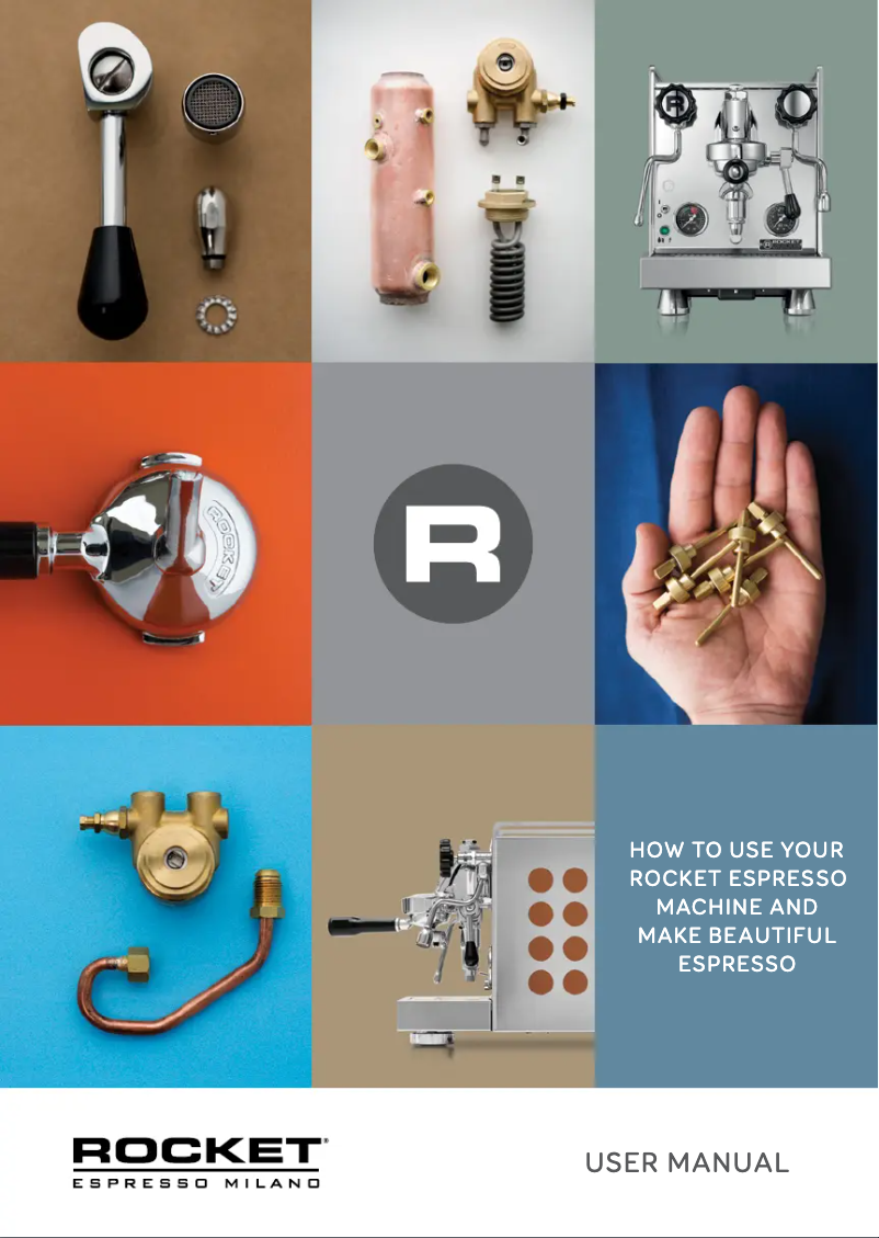 Página 1 del manual Manual de usuario Rocket Espresso R Cinquantotto