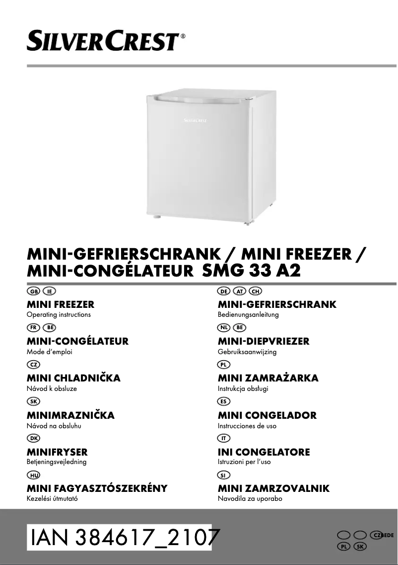 Page n°1 - Manuel utilisateur SilverCrest SMK 46 A1