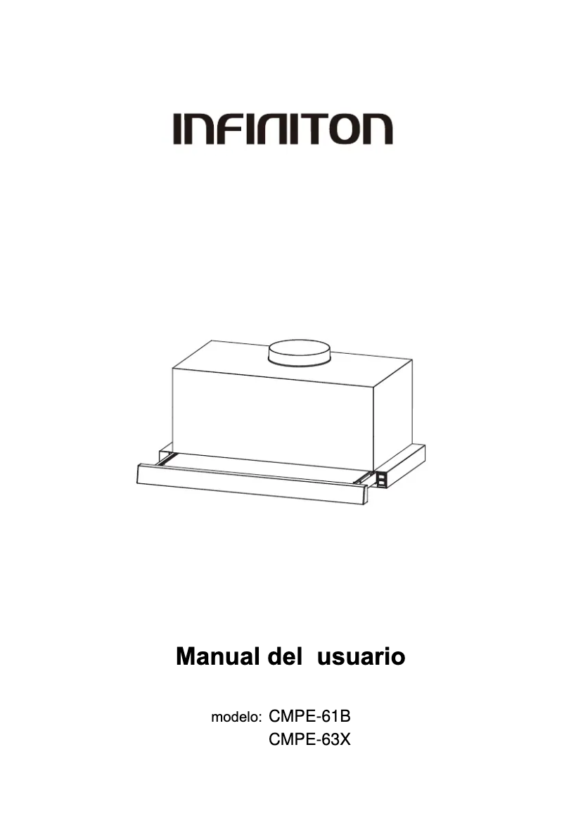 Page n°1 - Manuel utilisateur Infiniton CMPE-61B