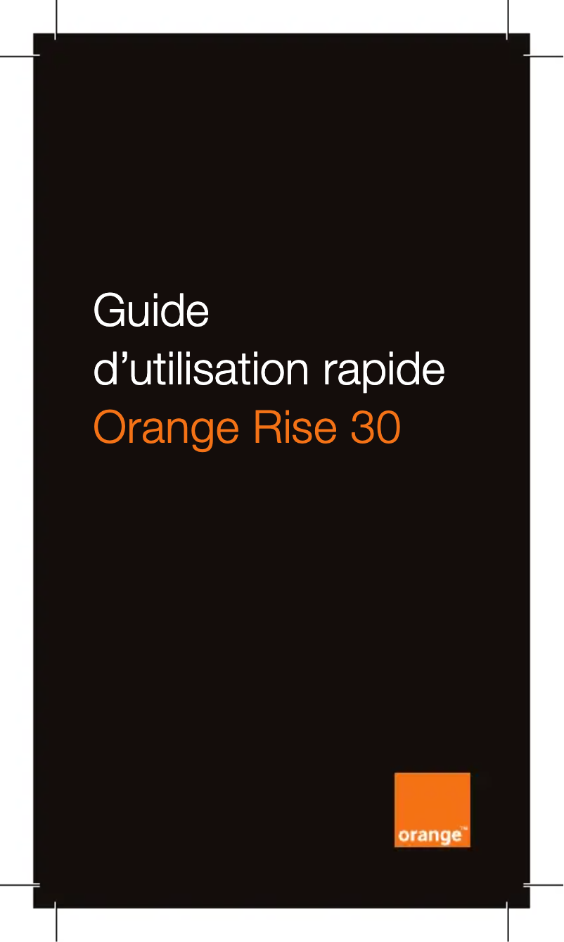 Página 1 del manual Manual de usuario Orange Rise