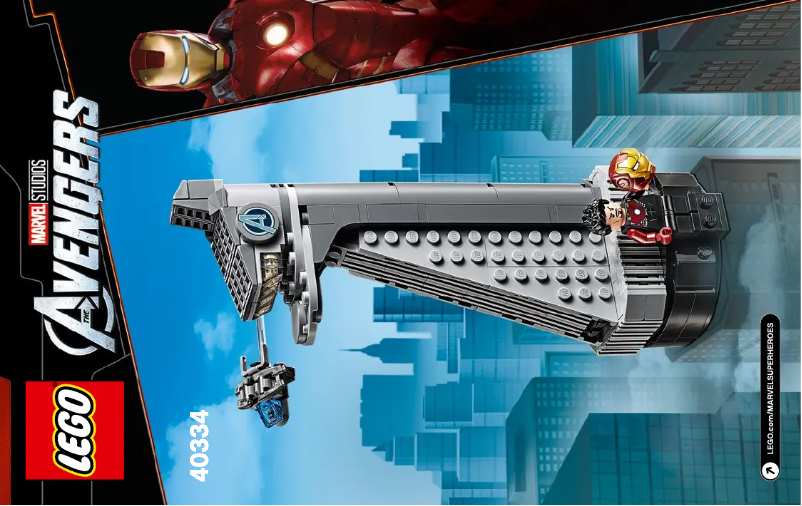 Page n°1 - Manuel utilisateur Lego Avengers Tower 40334
