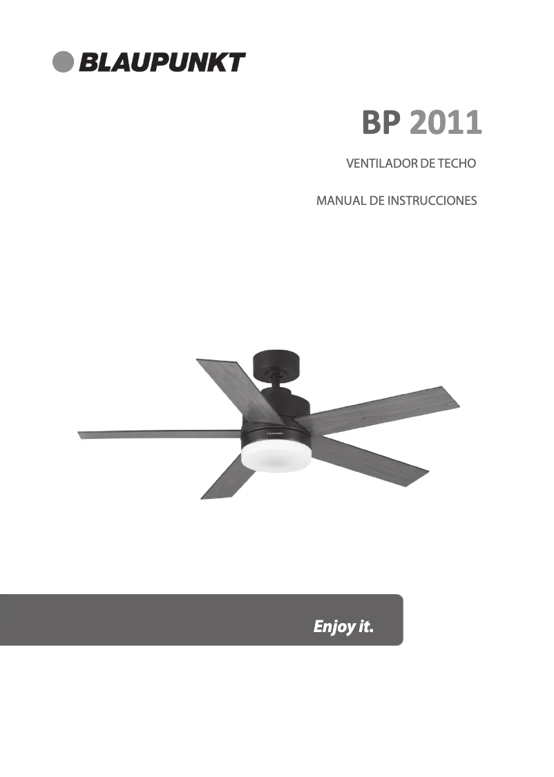 Page 1 de la notice Manuel utilisateur Blaupunkt BP2011