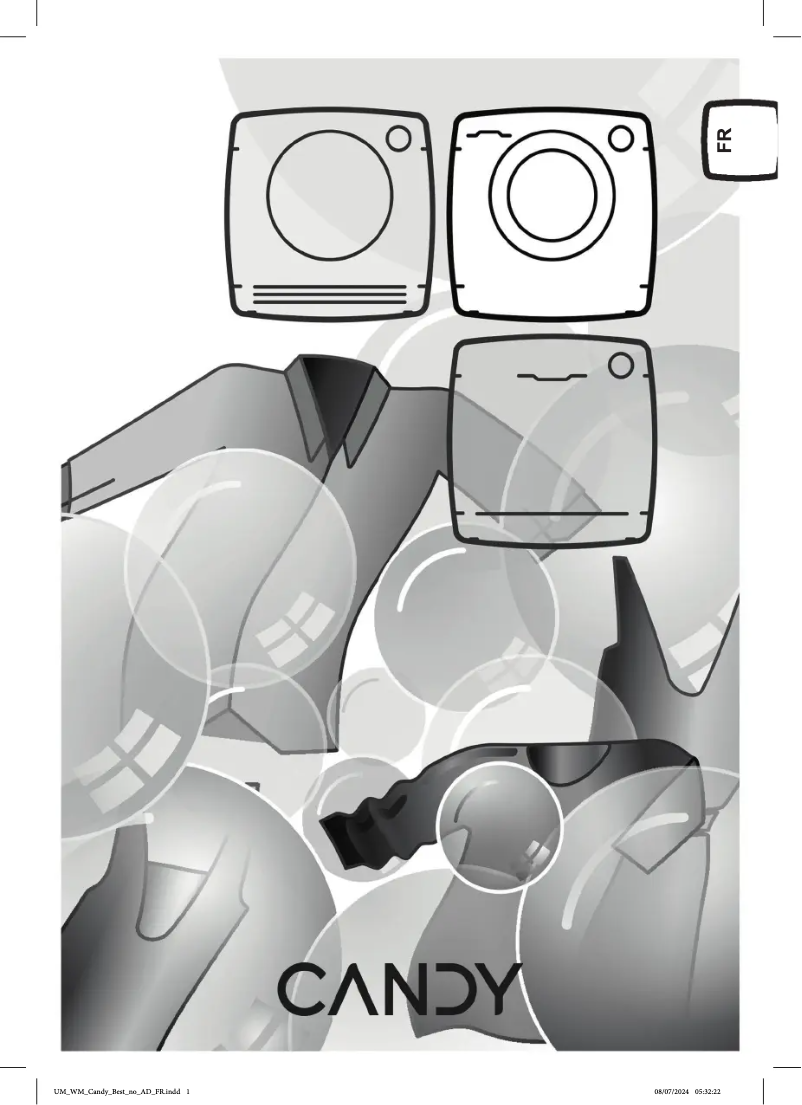 Page 1 de la notice Manuel utilisateur Candy BS 49SB8G-S
