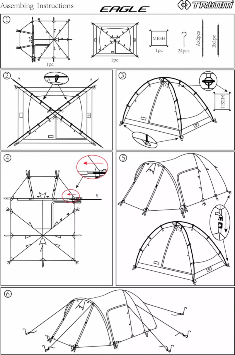 Página 1 del manual Manual de usuario Trimm Eagle